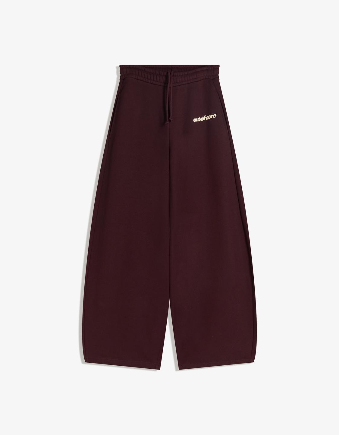 Out of core plush balloon fit trousers