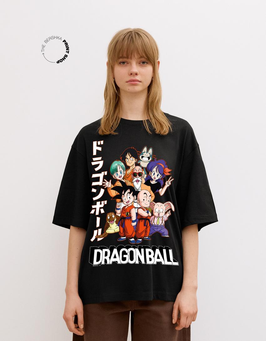 Maglia Dragon Ball Bershka Maglietta Dragon Ball A Maniche Corte