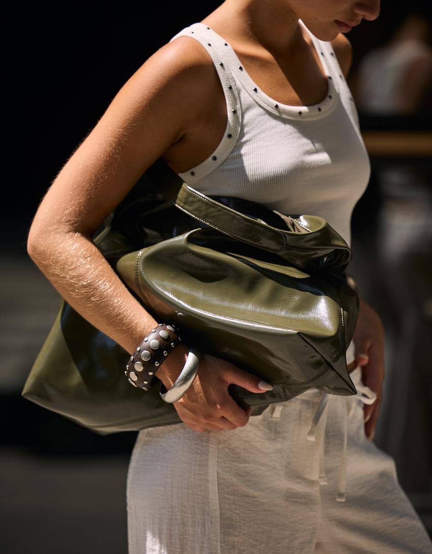 Lot de 2 bracelets à clous-Argent