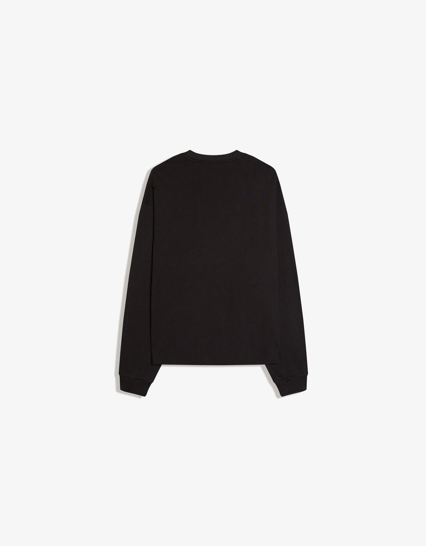 Long sleeve T-shirt-Black
