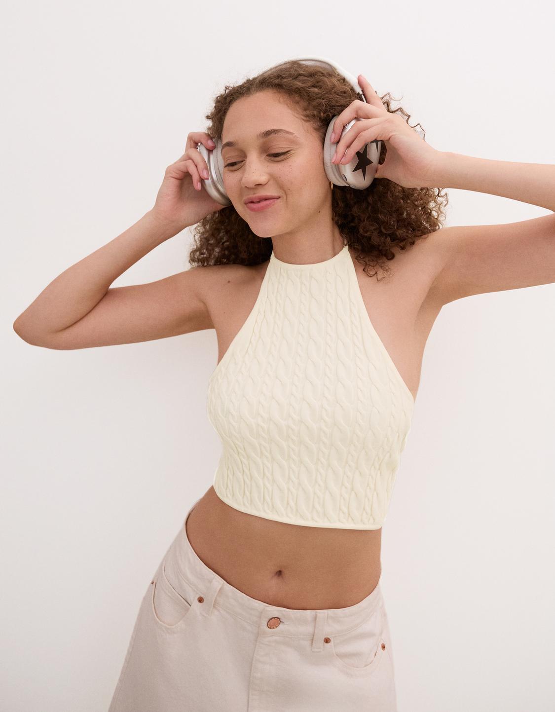 Braided top