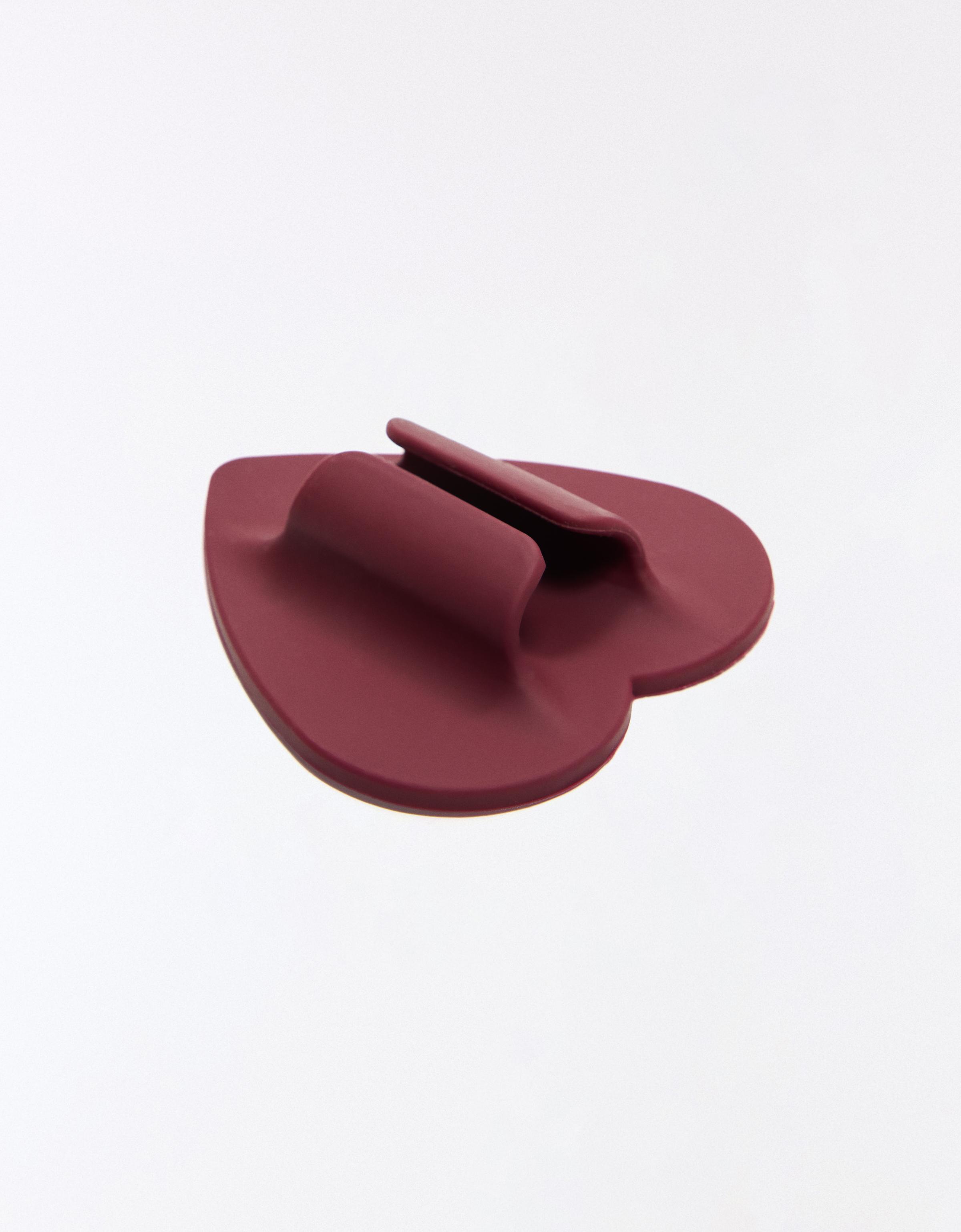 PINK PHONE HOLDER — Maroon