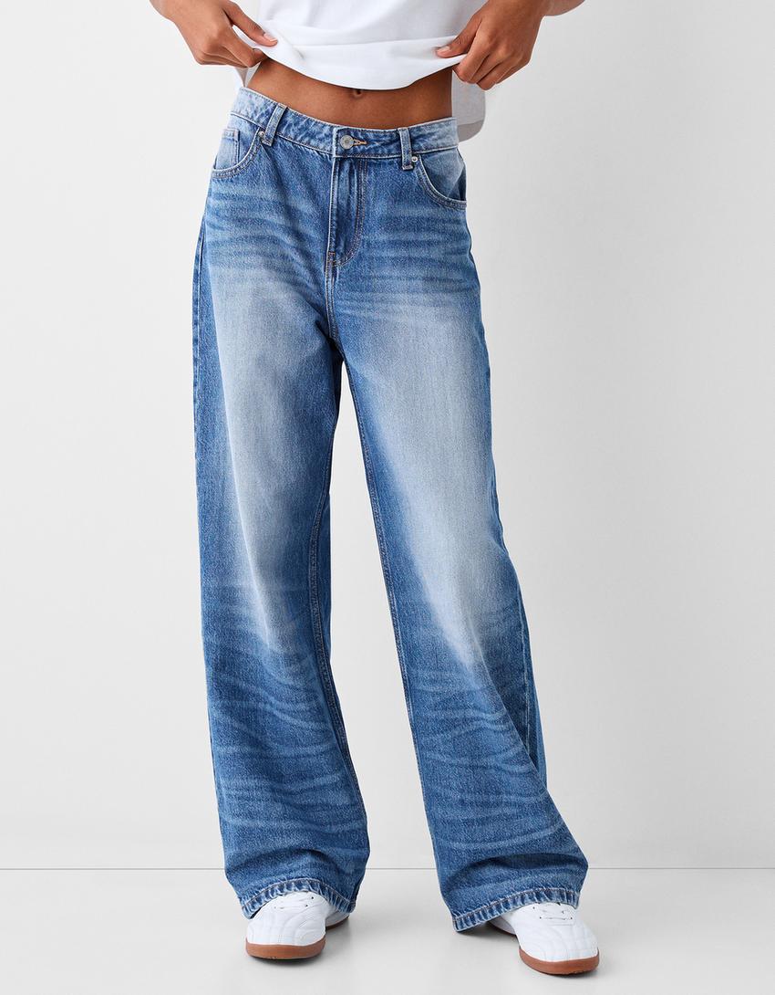 Baggy jeans-Blue-1