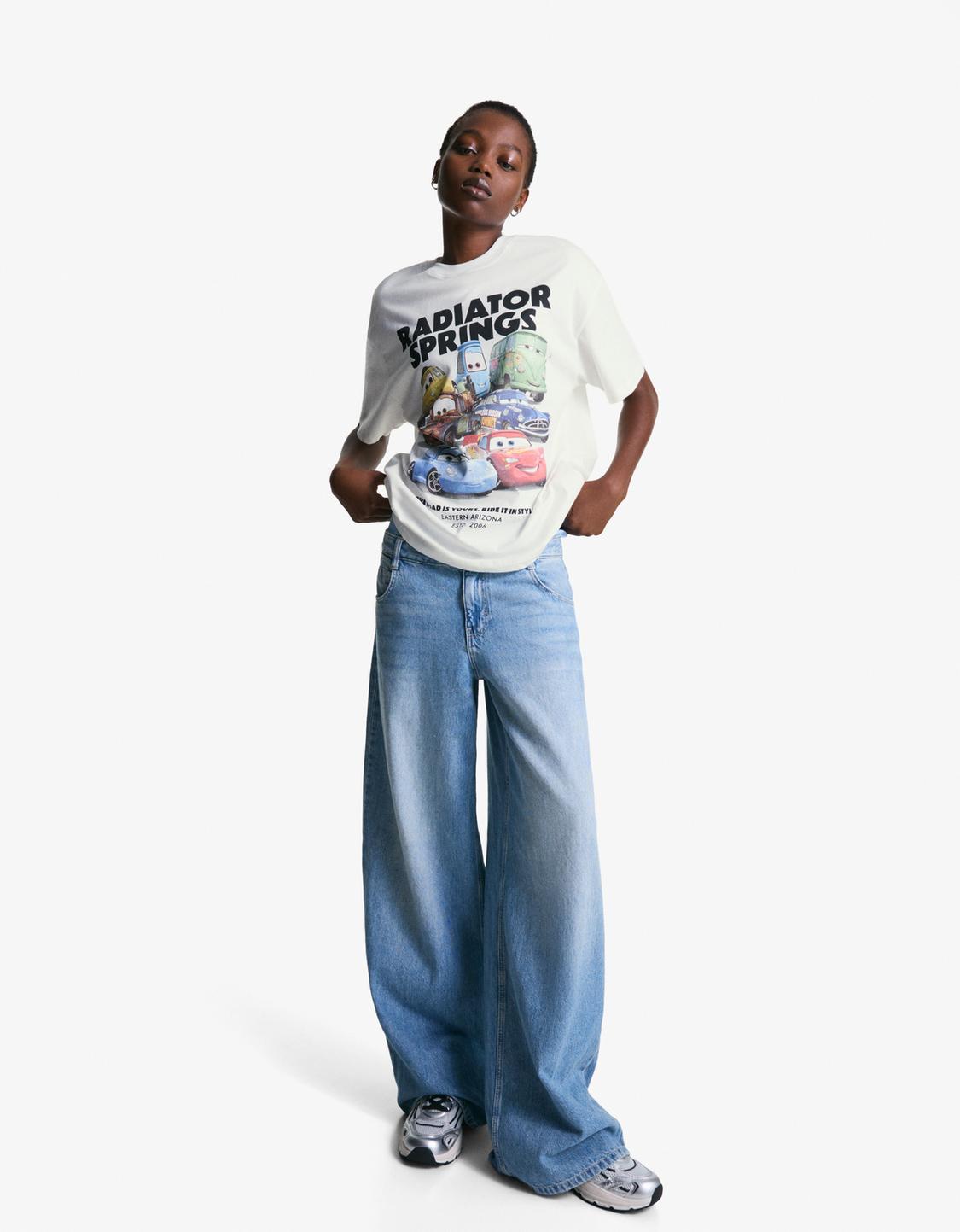 Cars short sleeve print T-shirt