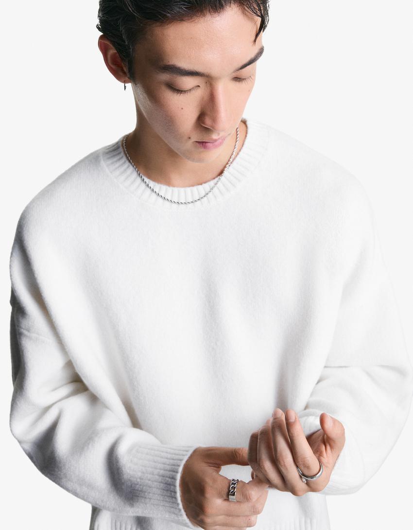 Cropped jumper-White-3