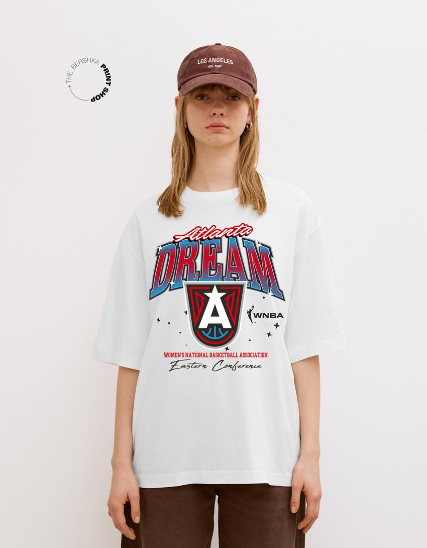 Majica kratkih rukava WNBA Atlanta Dream-Bela-1