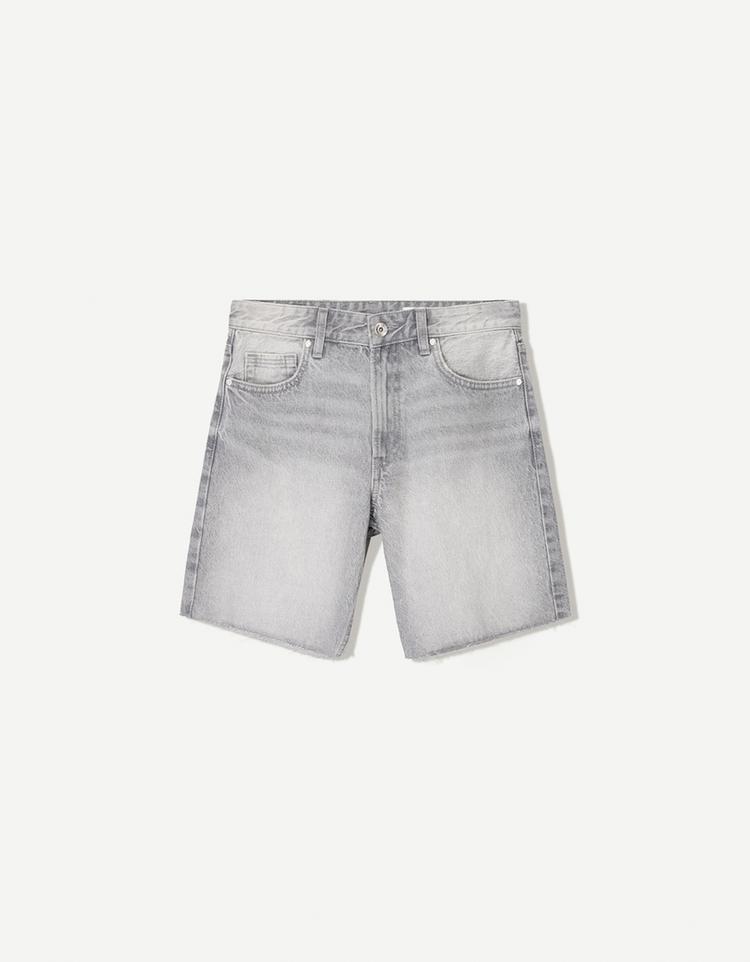 Denim Bermuda shorts