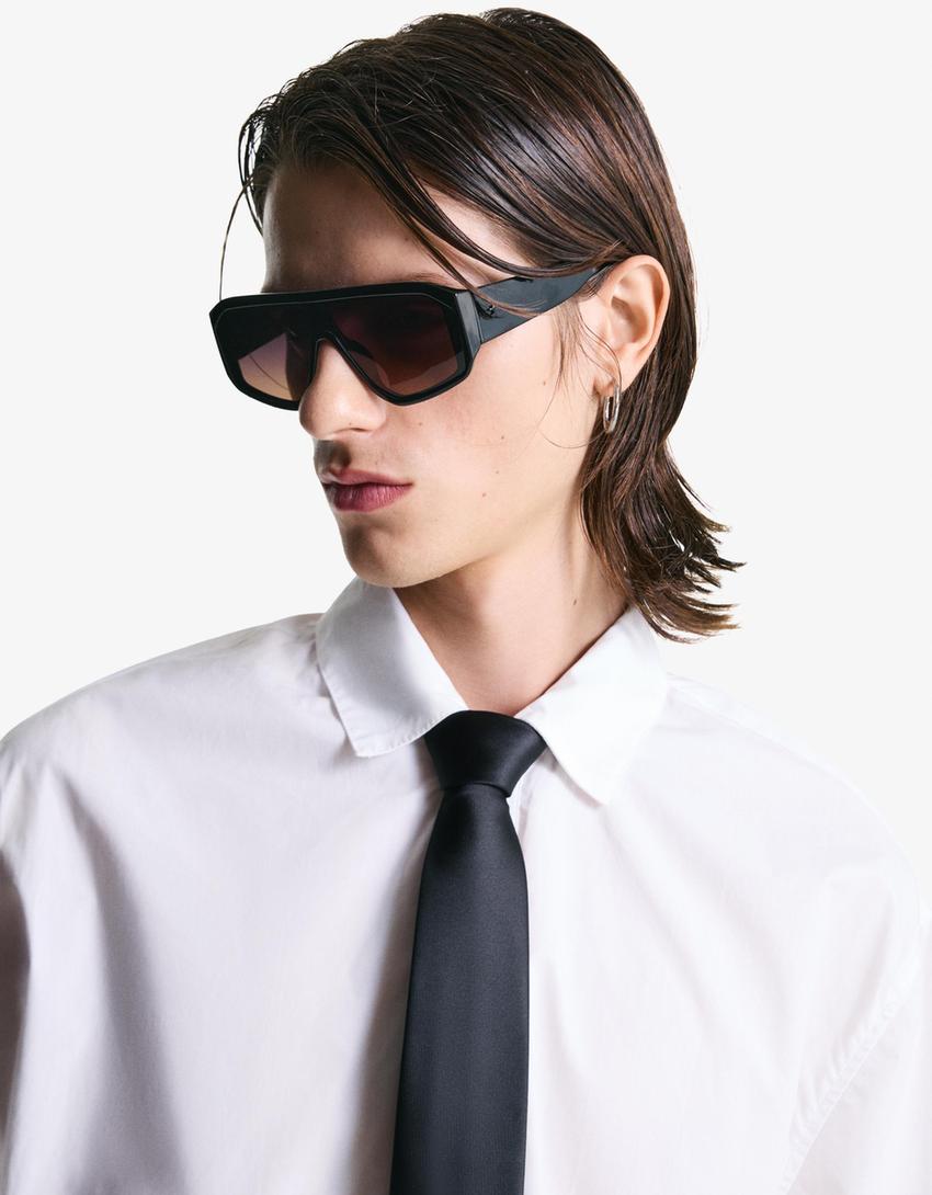 Corbata lisa-Negro-2