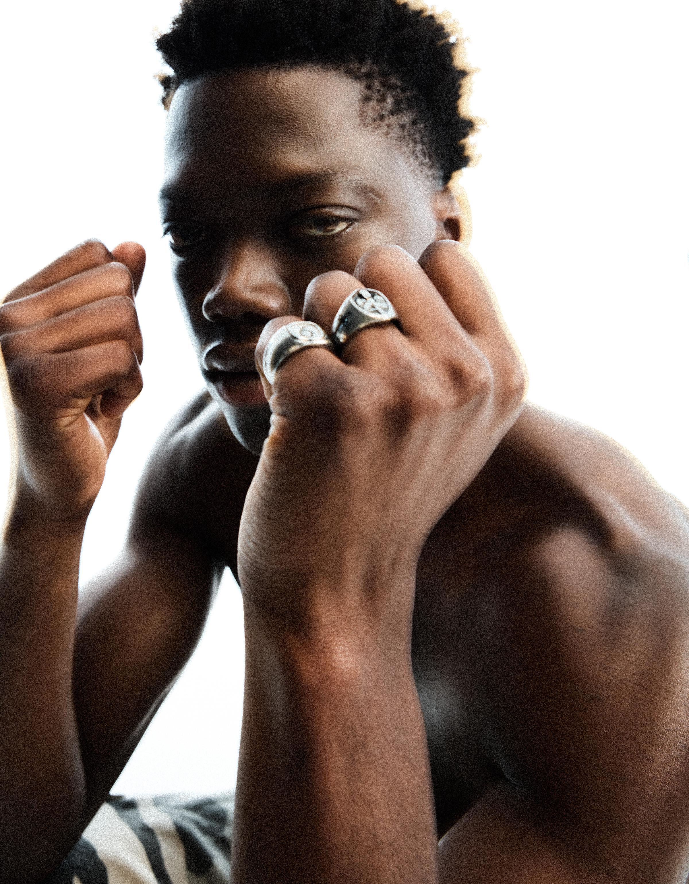 Pack of 2 steel rings — Silver