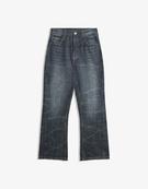 Flared baggy jeans