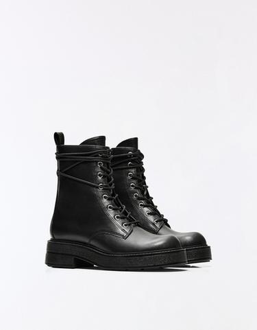 Lace-up ankle boots — BLACK 5