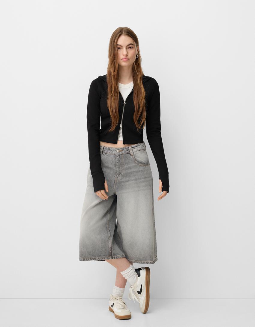 سويت شيرت بسحاب-أسود-3