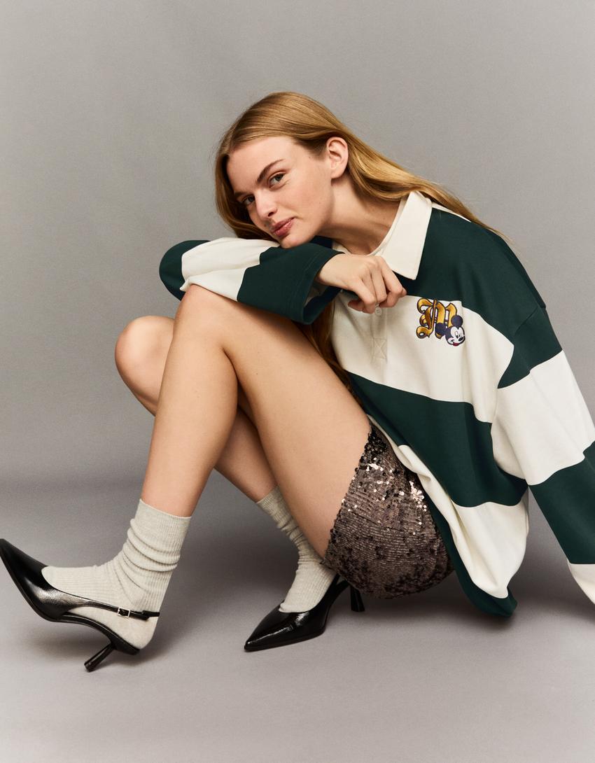 Polo pelfa Mickey Mouse-Verd