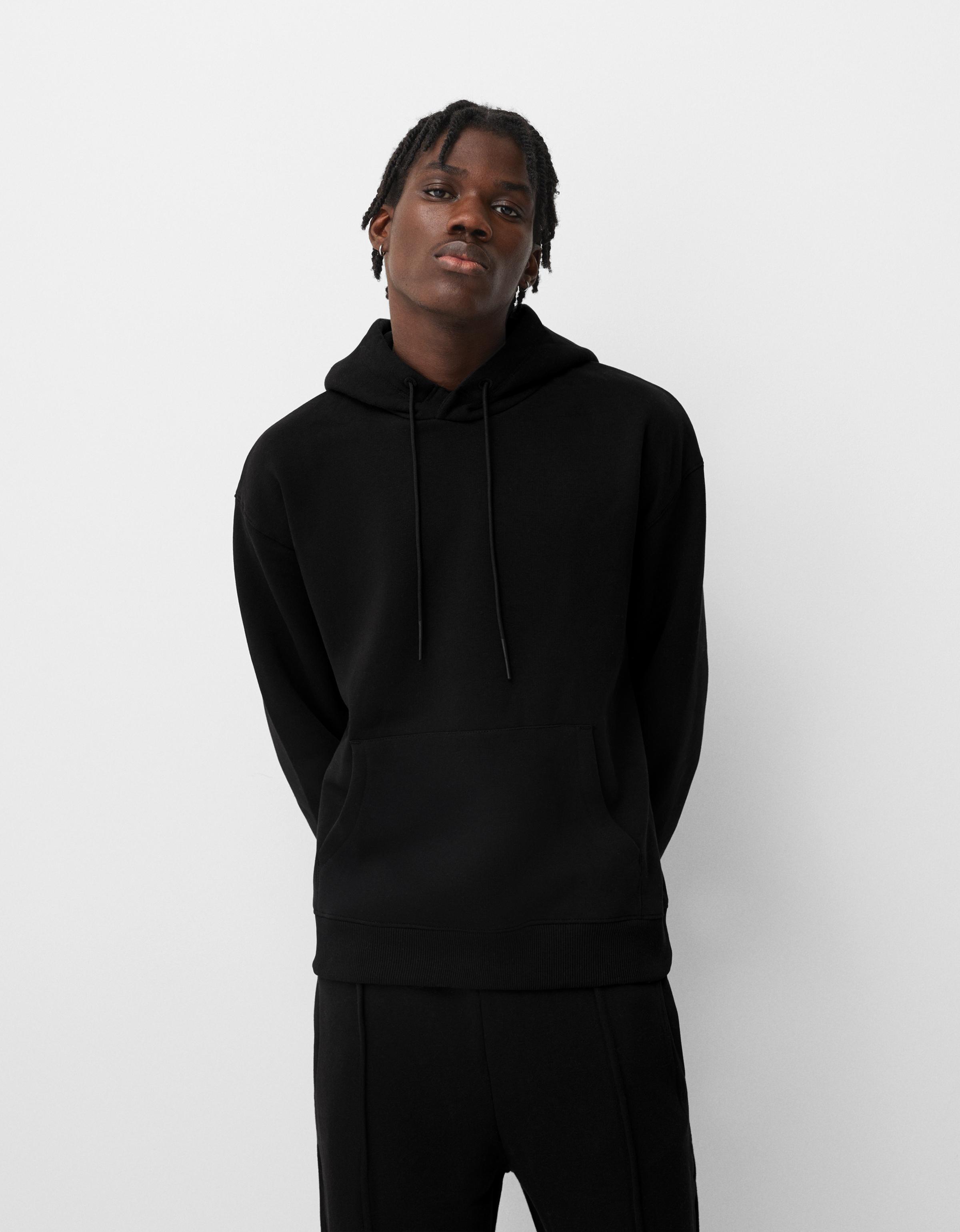 Bershka Pack Mit Sweatshirt Und Wide-Leg-Hose Herren Xl Kombiniert