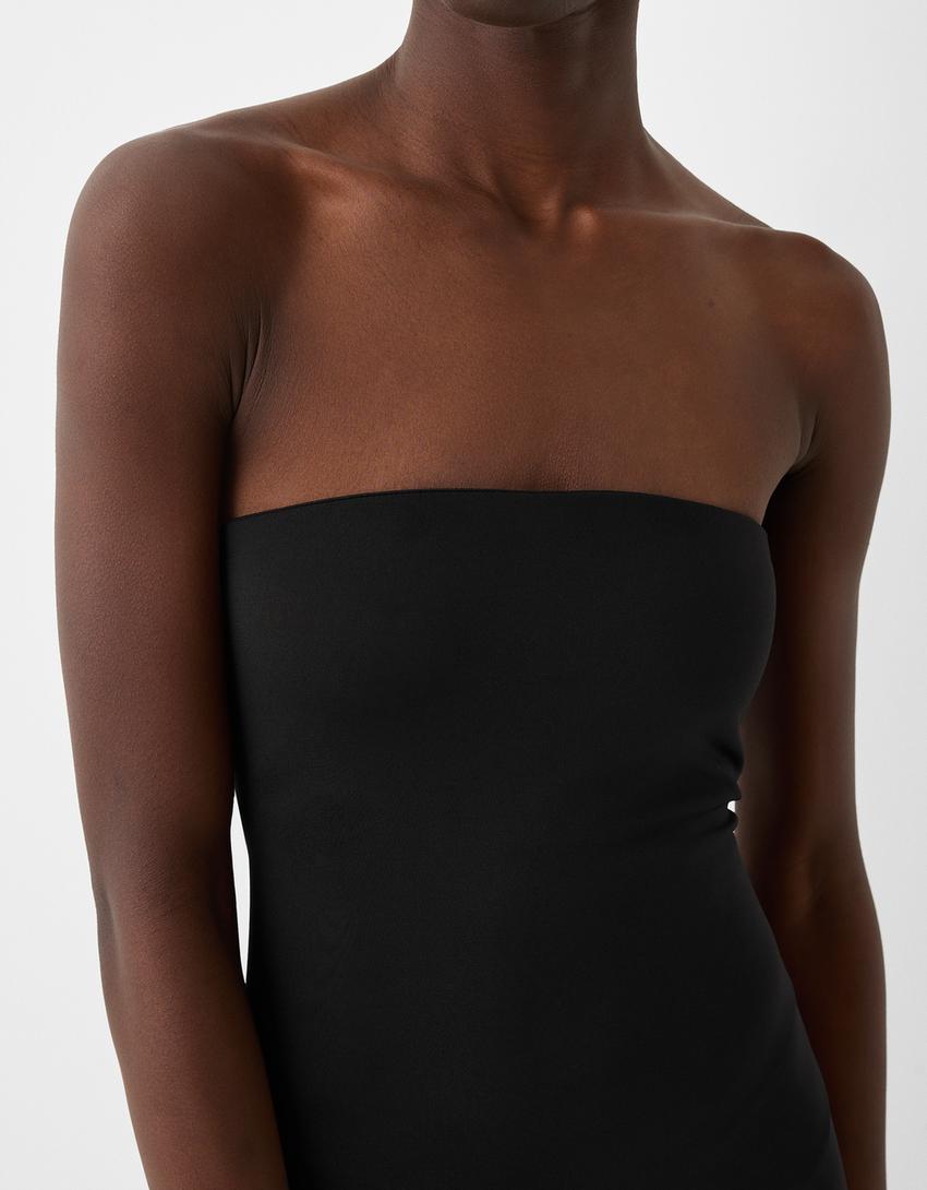 Macacão bandeau-Preto-3