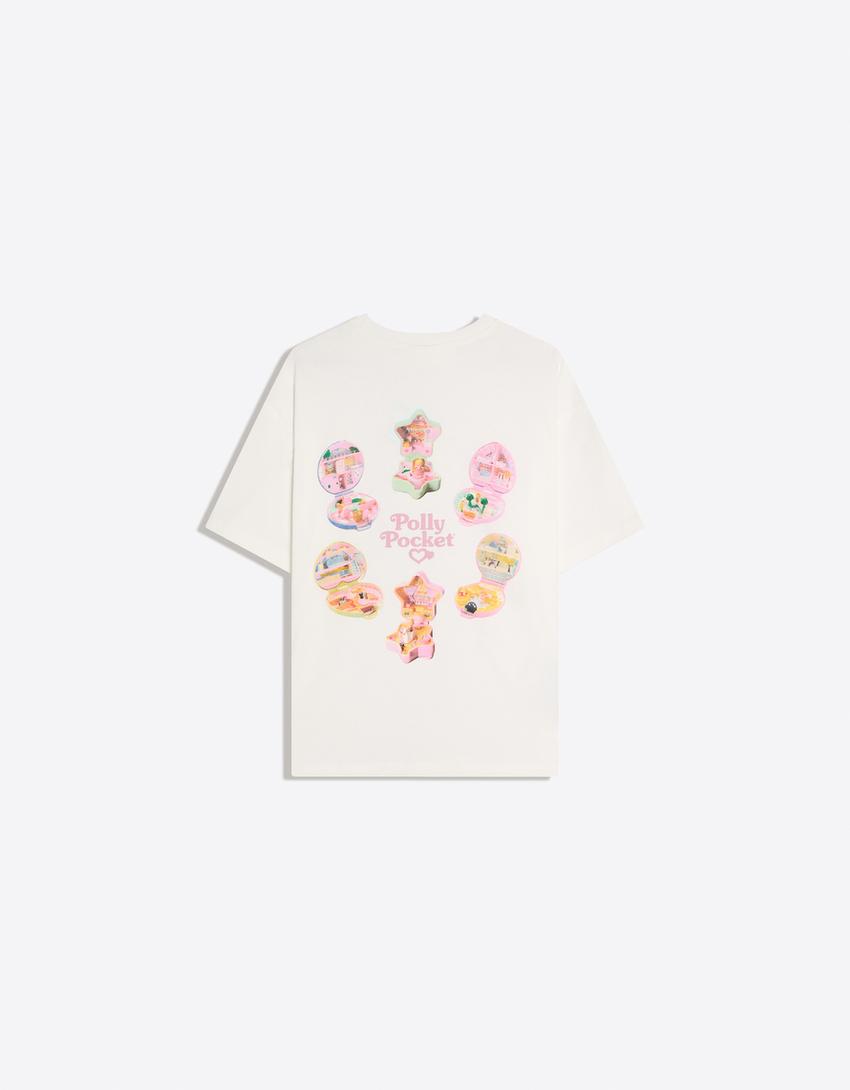 Oversize POLLY POCKET T-shirt-Off white