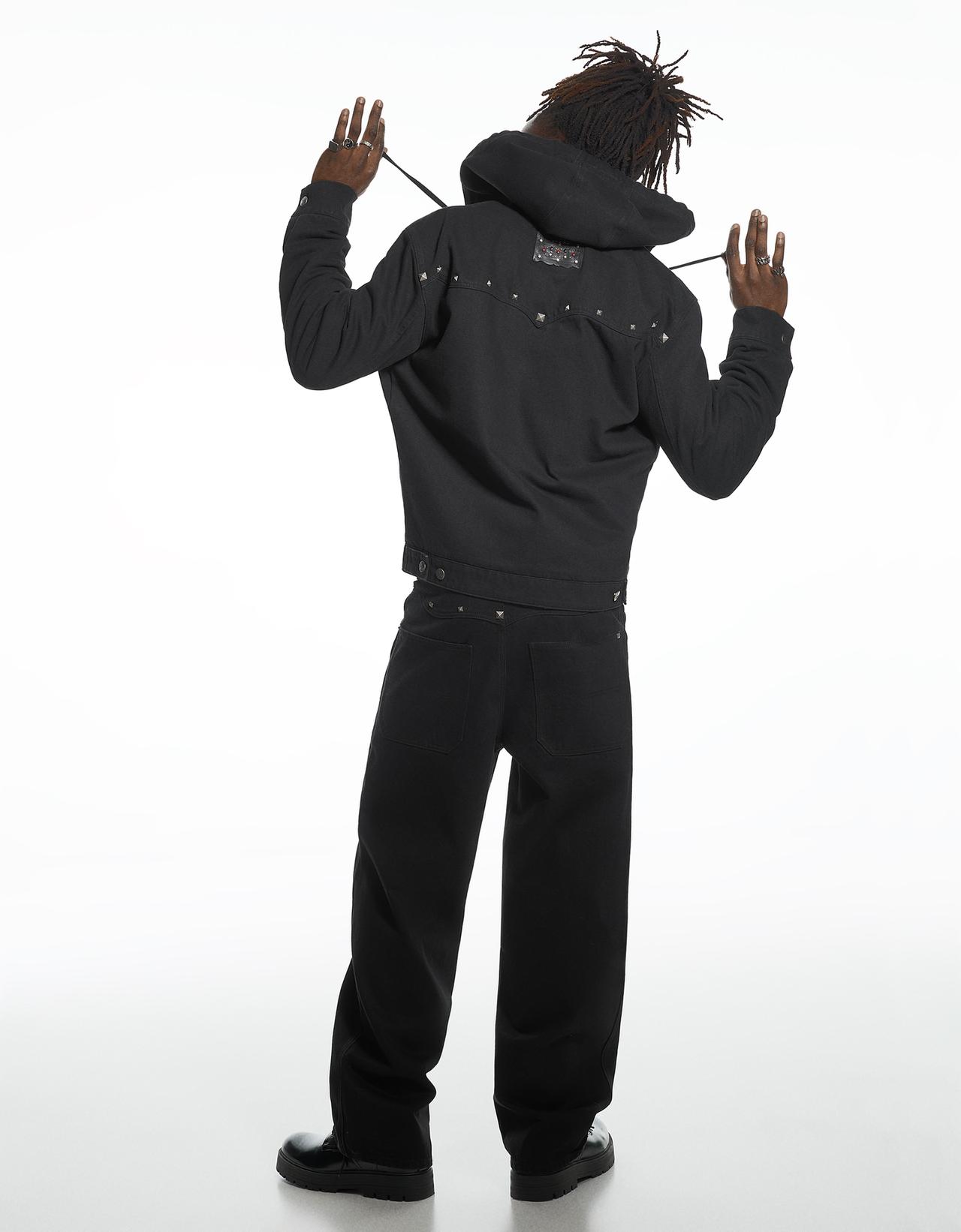 Baggy trousers ARIES X BERSHKA — Black