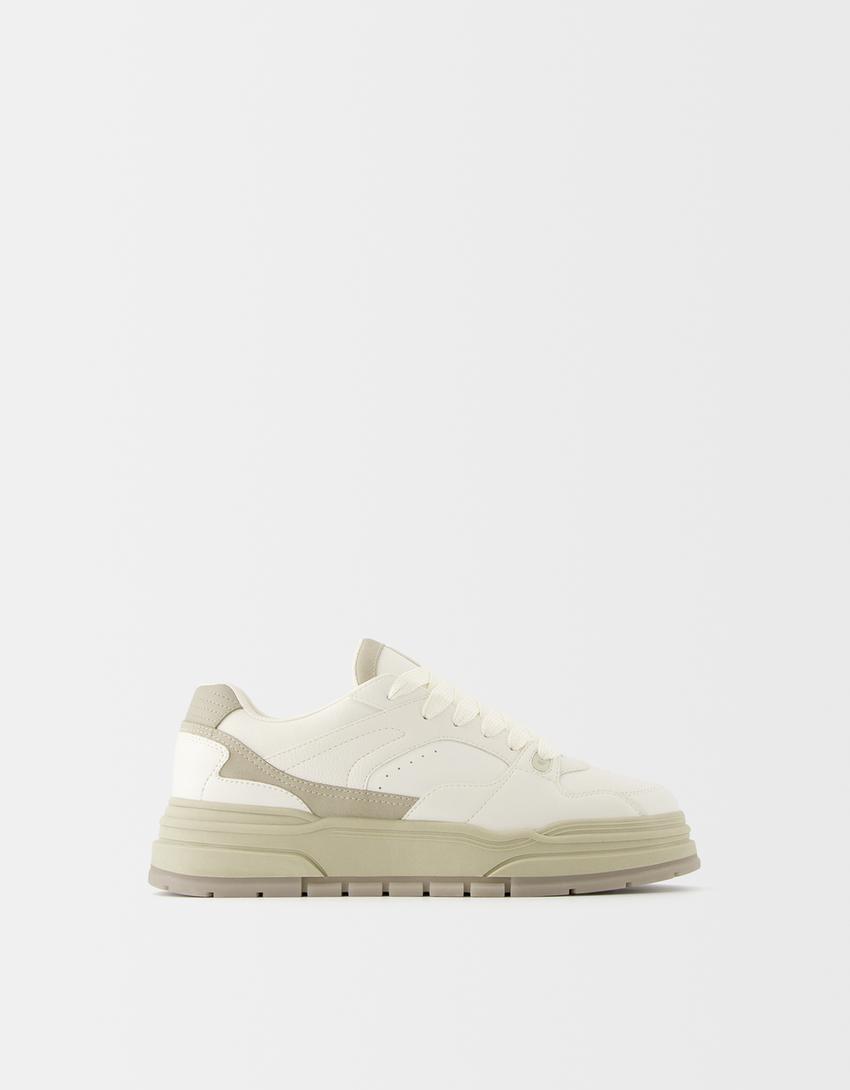 Chunky trainers-WHITE