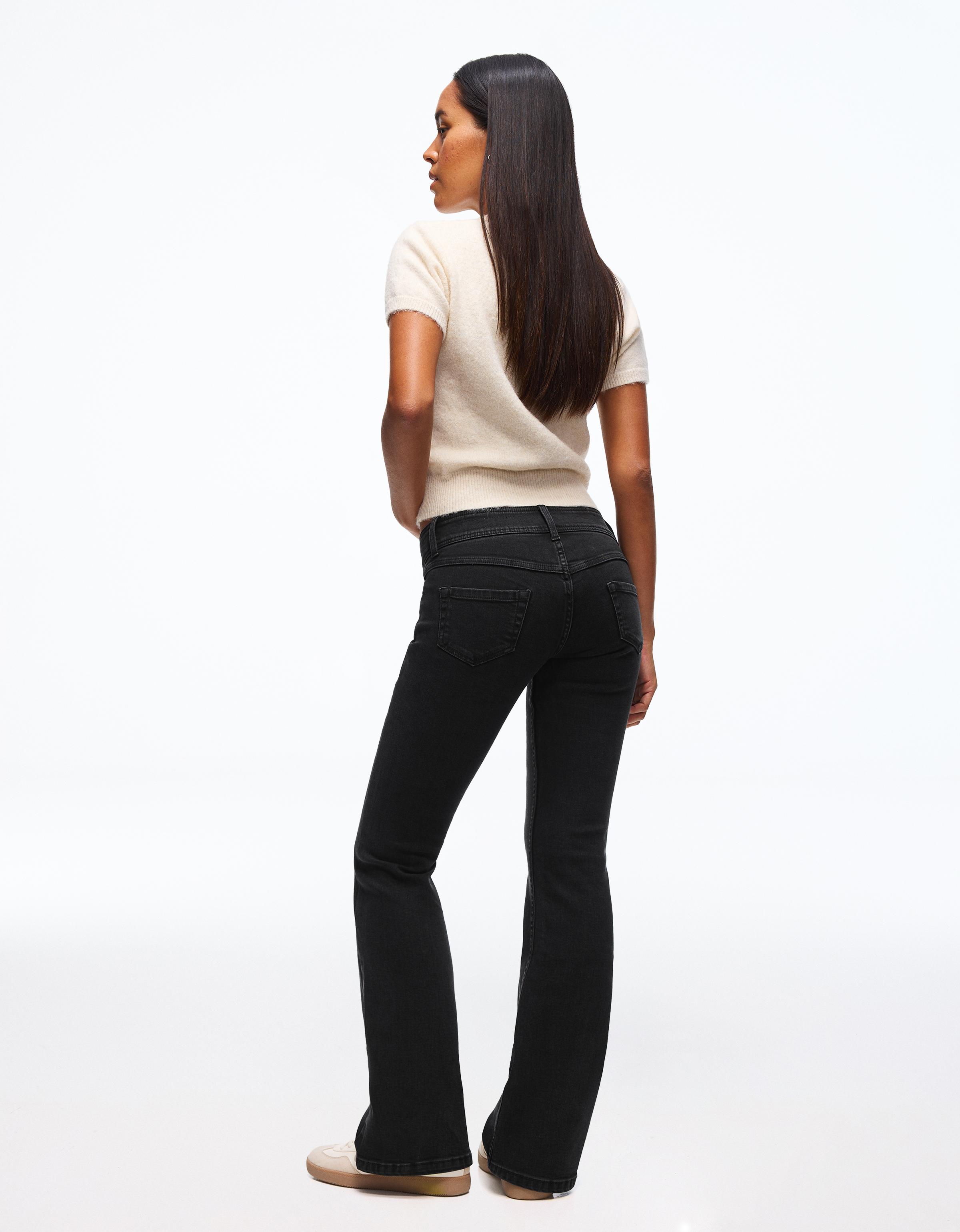 Bootcut düşük bel jean - Görsel 117