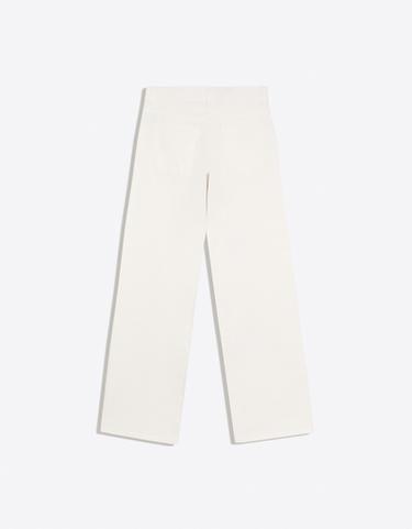 Low-rise straight jeans — White 6