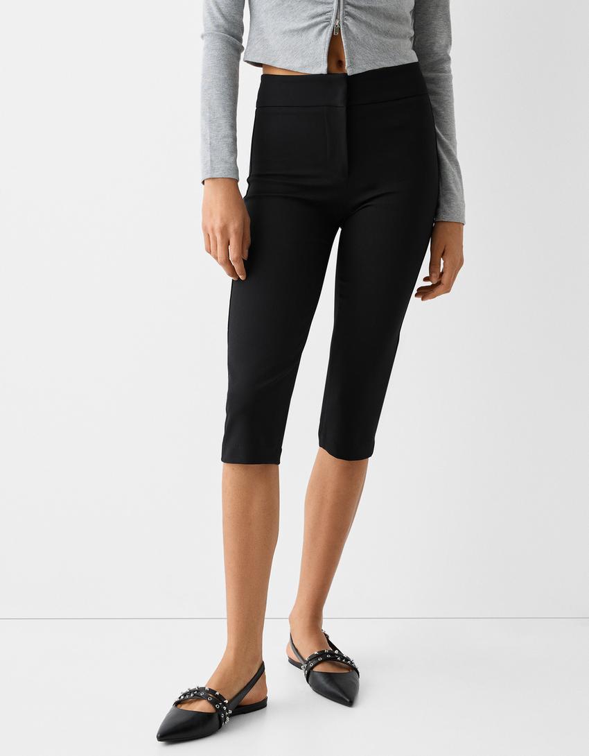 Capri trousers-Black