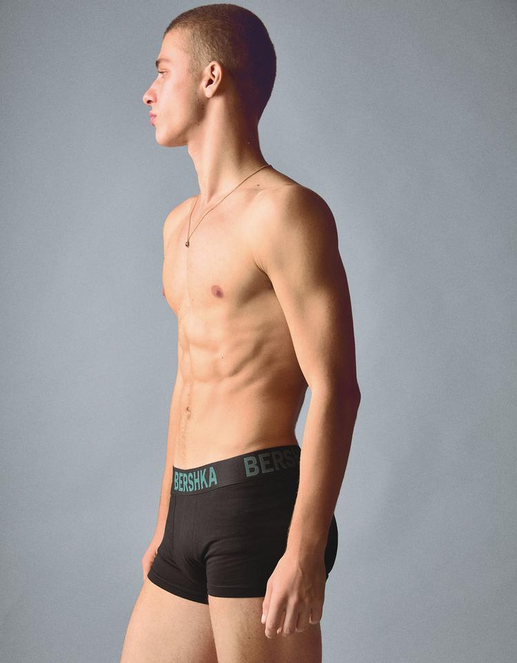 3'lü baskılı belli boxer paketi