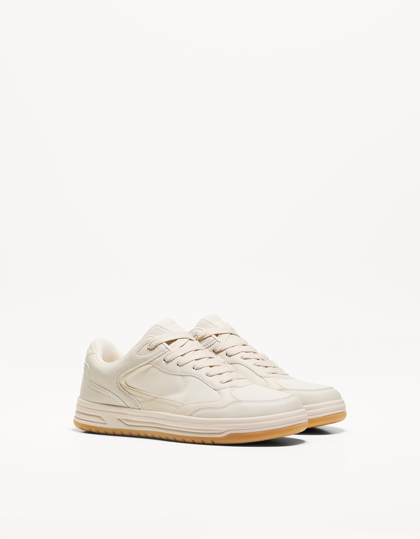 Bershka Zapatillas Multipiezas Hombre 44 Beige