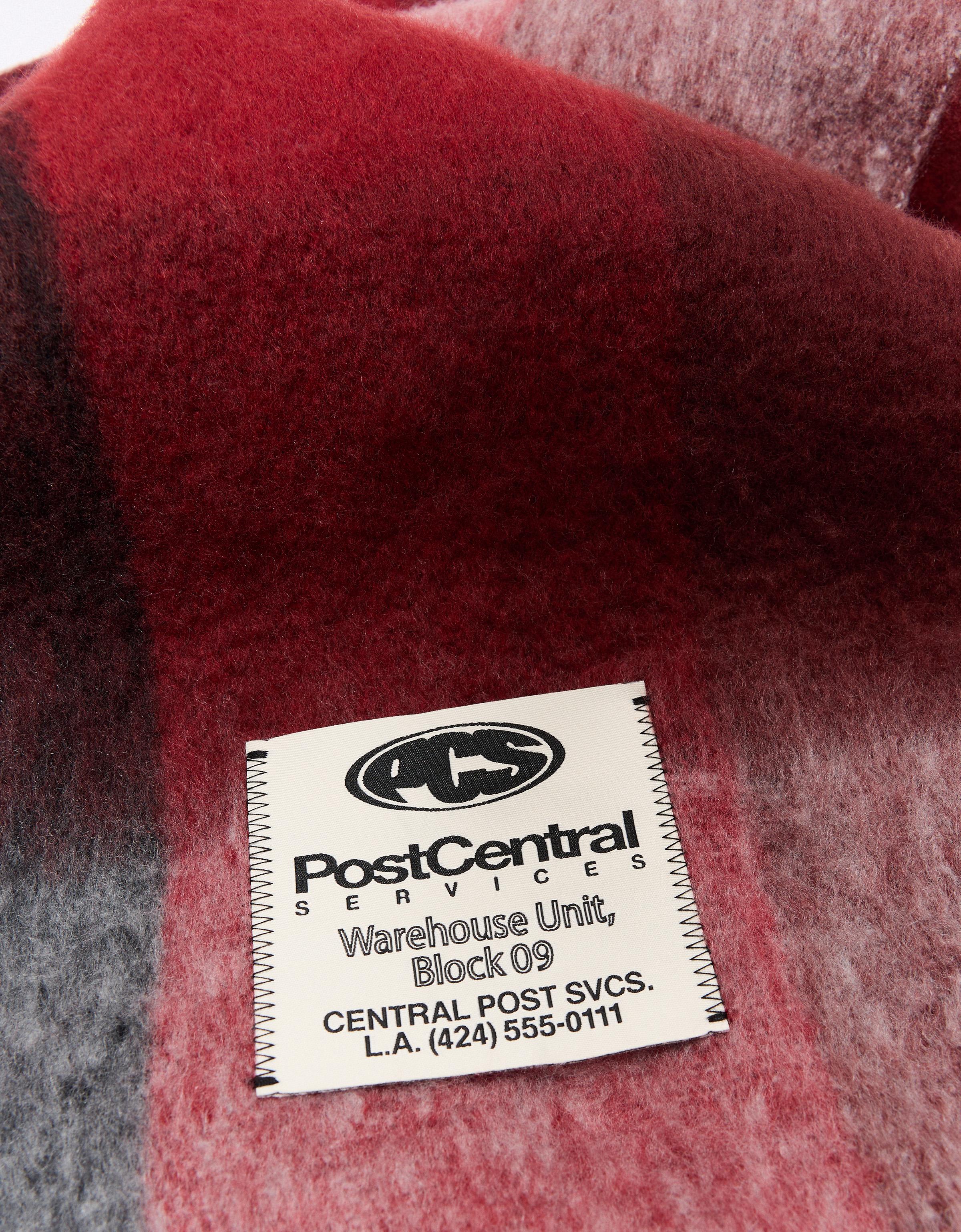 Check scarf — Red